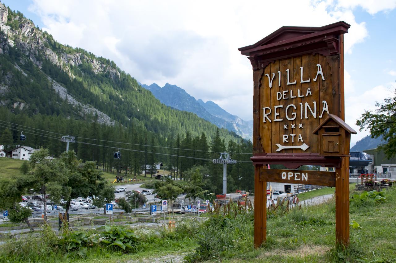 Hotel La Villa Della Regina Gressoney-la-Trinité Exterior foto